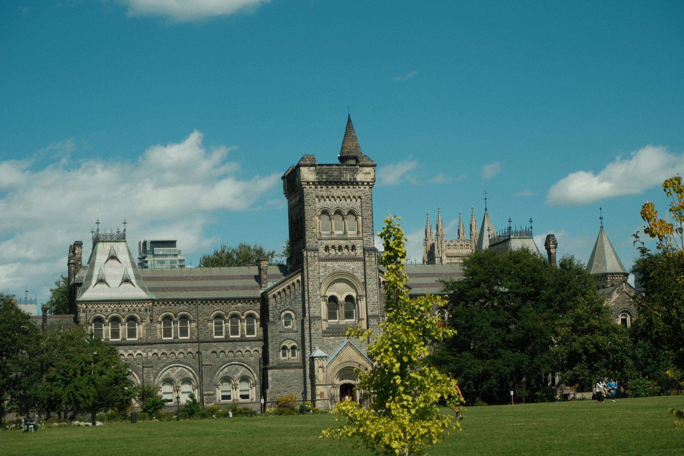 Historic Canadian university campus building